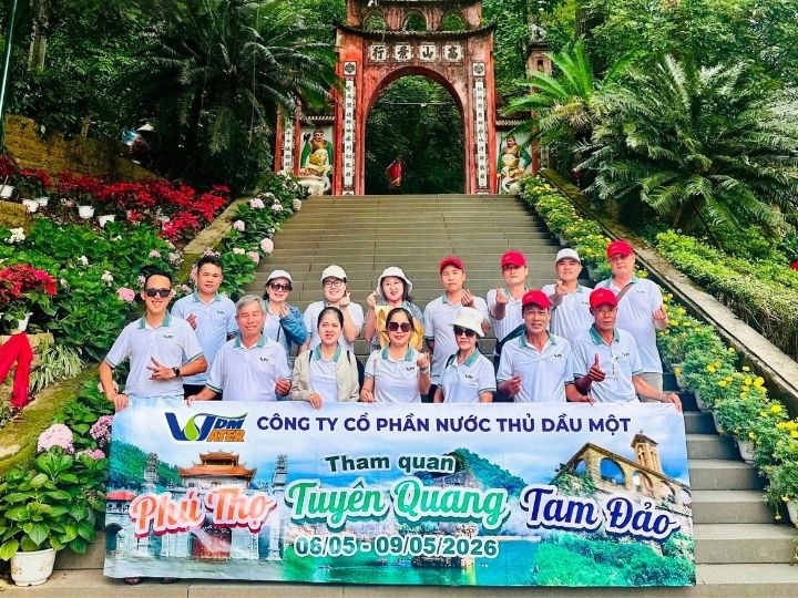 CÔNG TY CỔ PHẦN NƯỚC THỦ DẦU MỘT VÀ HÀNH TRÌNH KHÁM PHÁ PHÚ THỌ – TUYÊN QUANG – TAM ĐẢO 2026