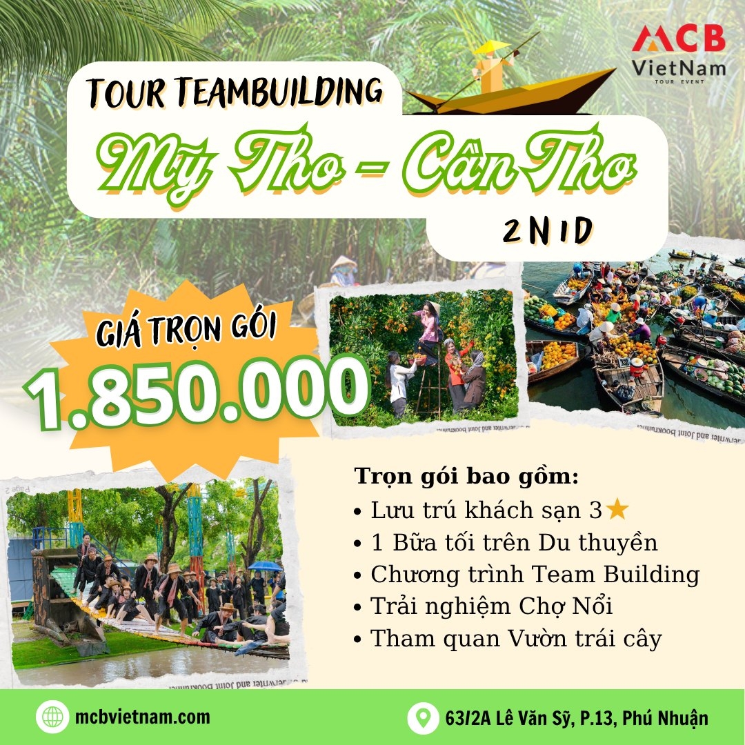 Team Building - Mỹ Tho Cần Thơ 