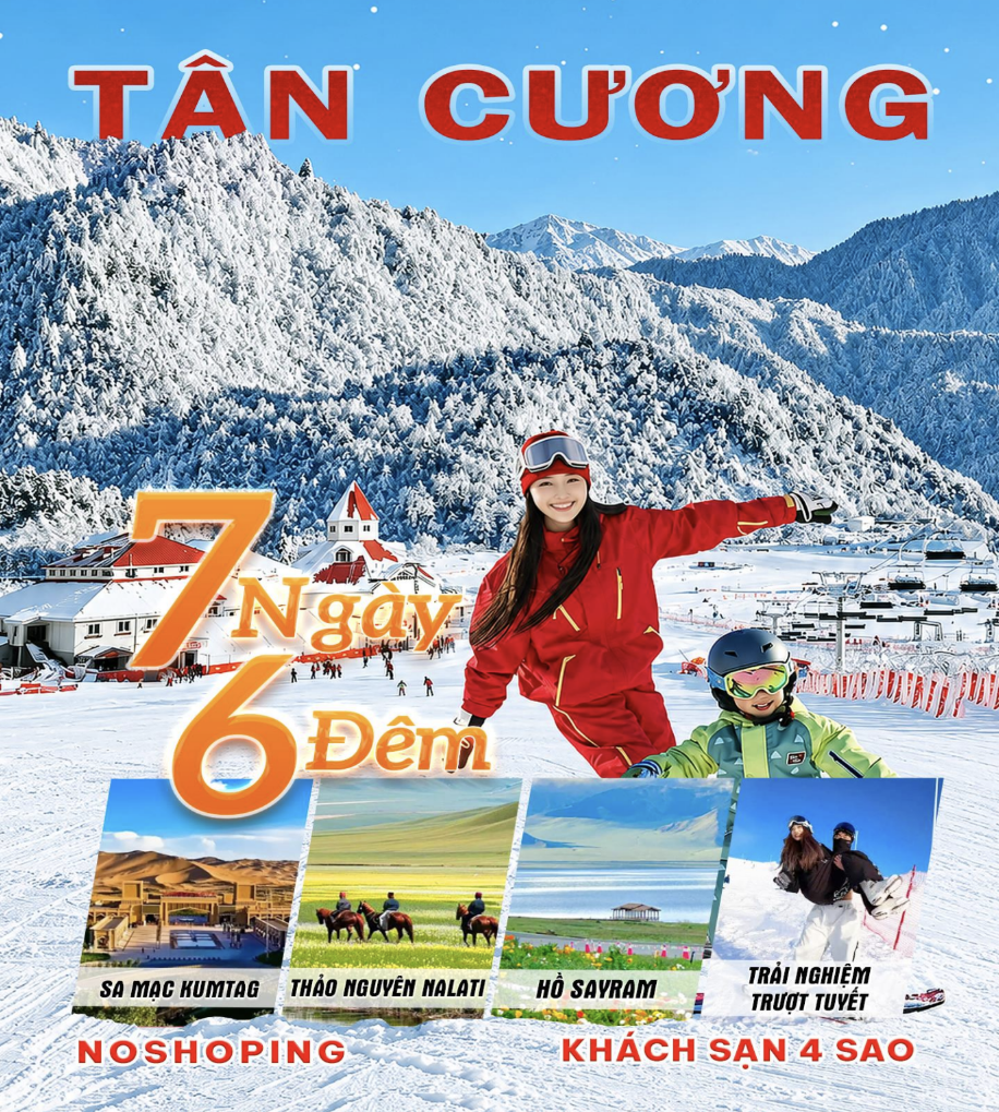 Urumqi – Changji – Hồ Sayram – Nalati – Turpan